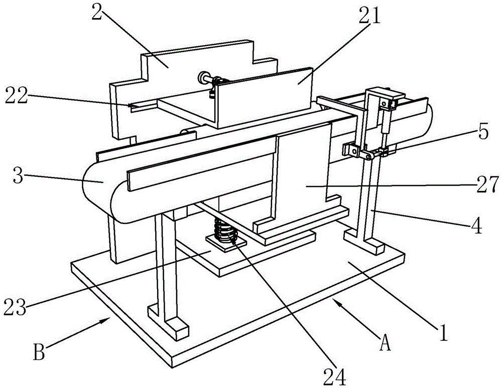 Discharge device used for quality detection of mechanical parts