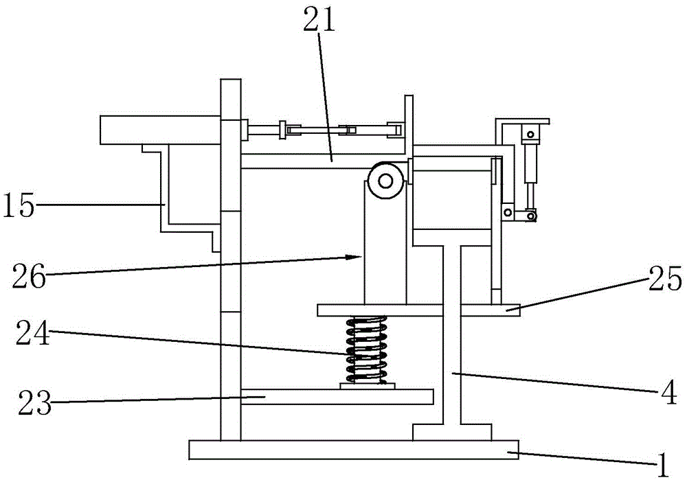 Discharge device used for quality detection of mechanical parts