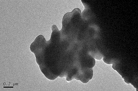 Method for preparing zirconium silicate coated carbon nanosphere ceramic black pigment