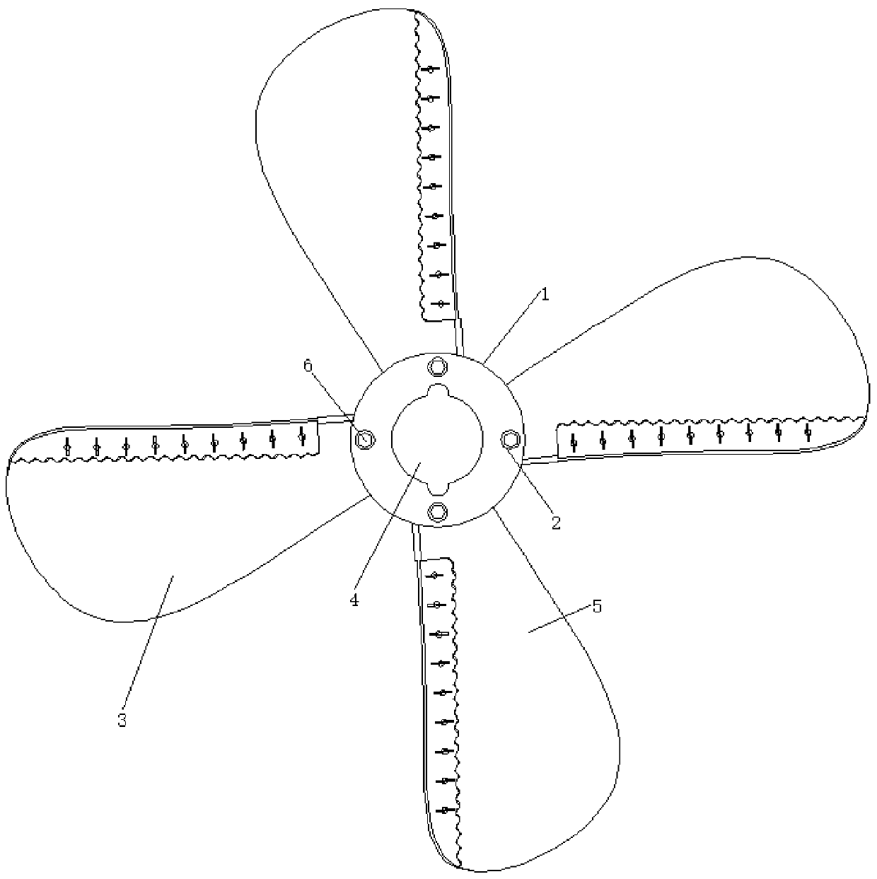 A low-loss marine propeller