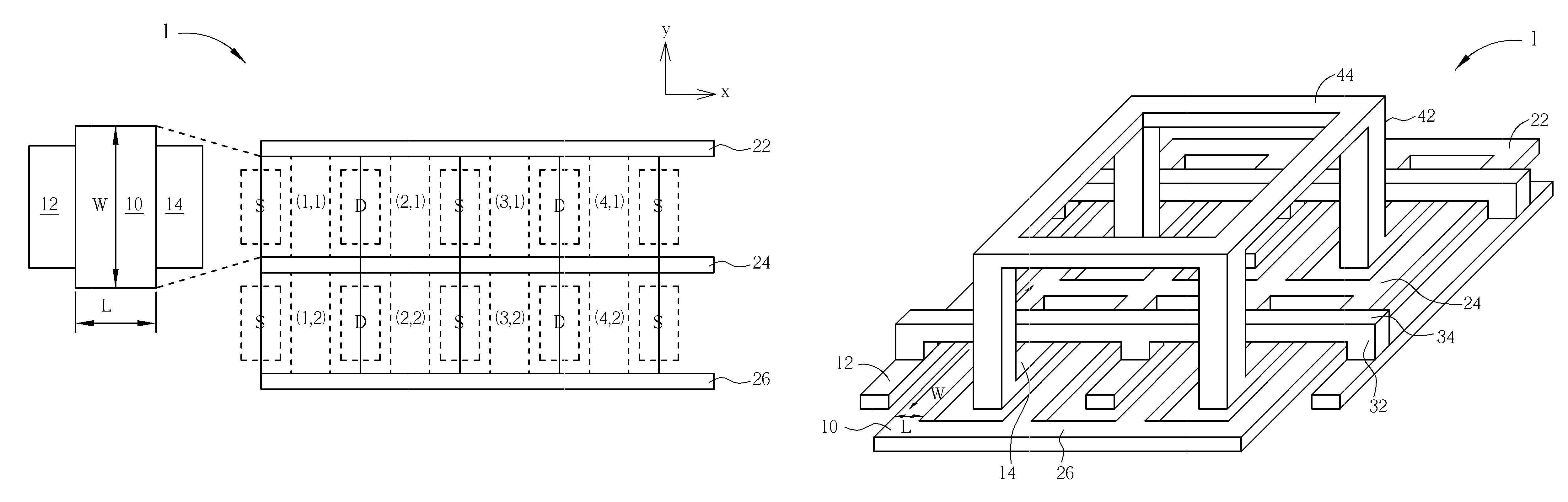 Millimeter-wave transistor device