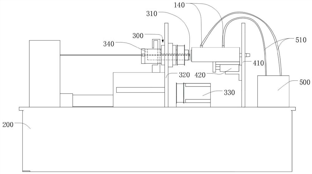 Yarn suction device, full-automatic yarn twisting instrument and working method of twisting instrument