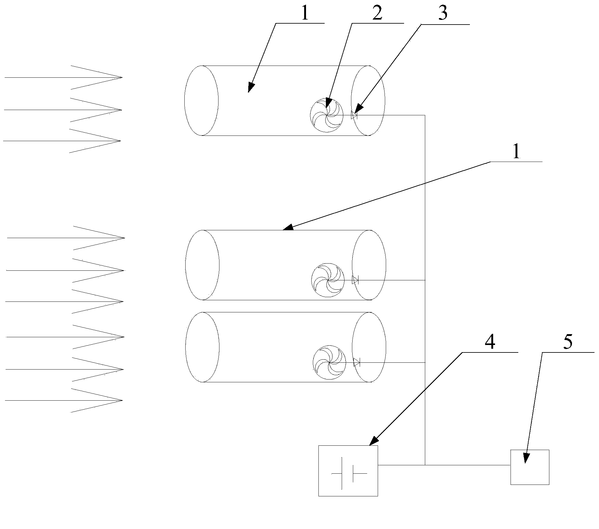 Central air conditioning system and indoor unit thereof