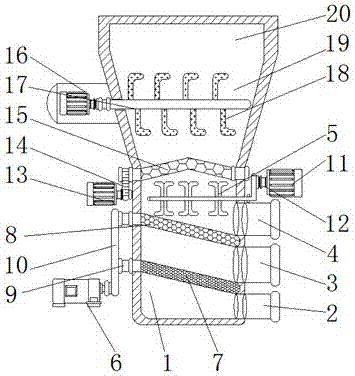 Automated pulverizer with screening function