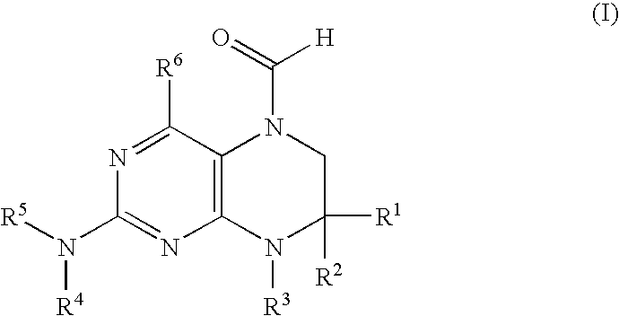 New 6-formyl-tetrahydropteridines, process for their manufacture and use thereof as medicaments