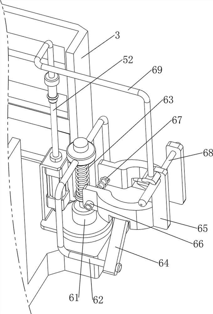 Municipal greening sapling planting device