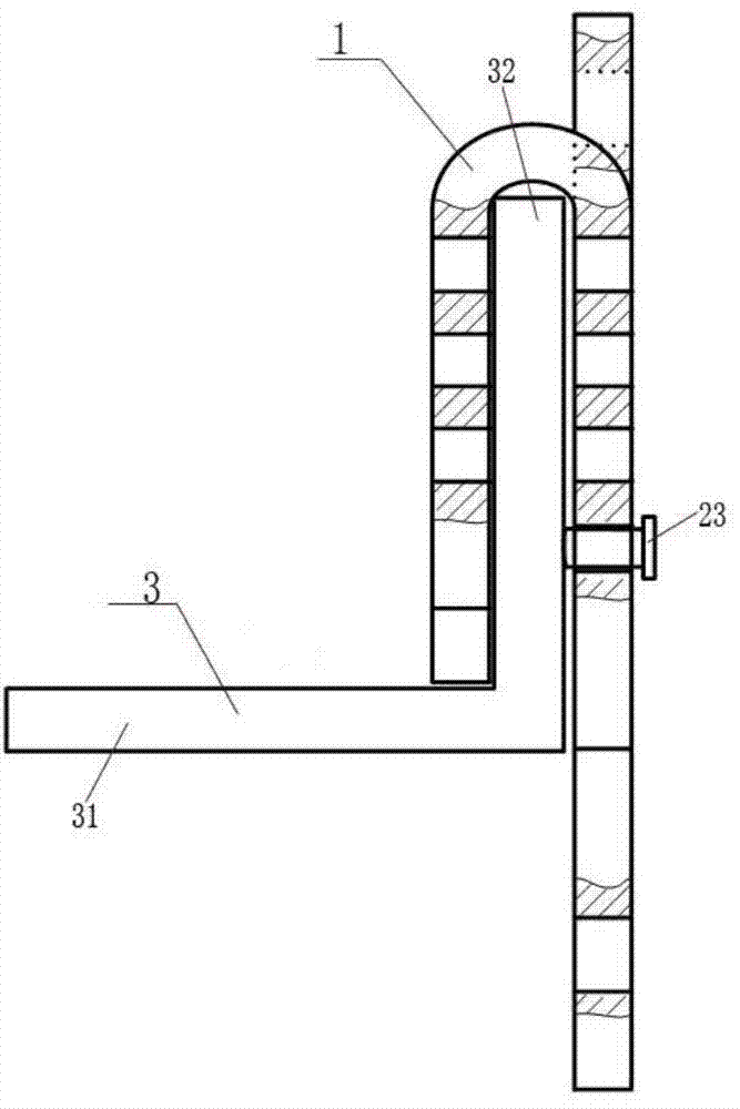 Suspension device and application method of equivalent salt deposit density insulator