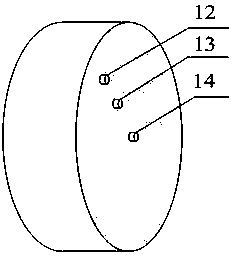 A three-ring vacuum arc thruster