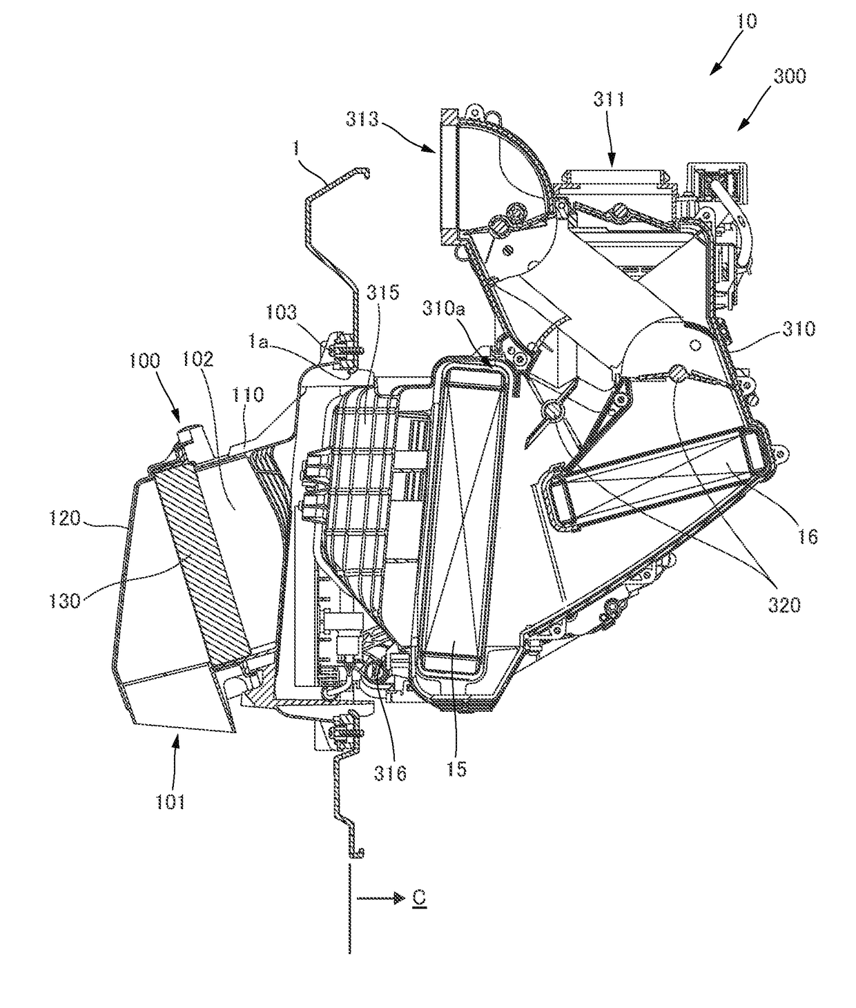 Vehicle air conditioning apparatus