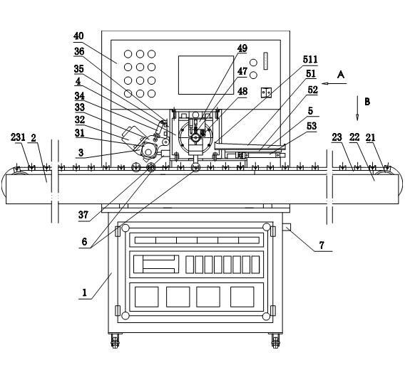 Automatic testing device with reverser motor rotor winding