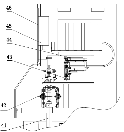 Automatic testing device with reverser motor rotor winding