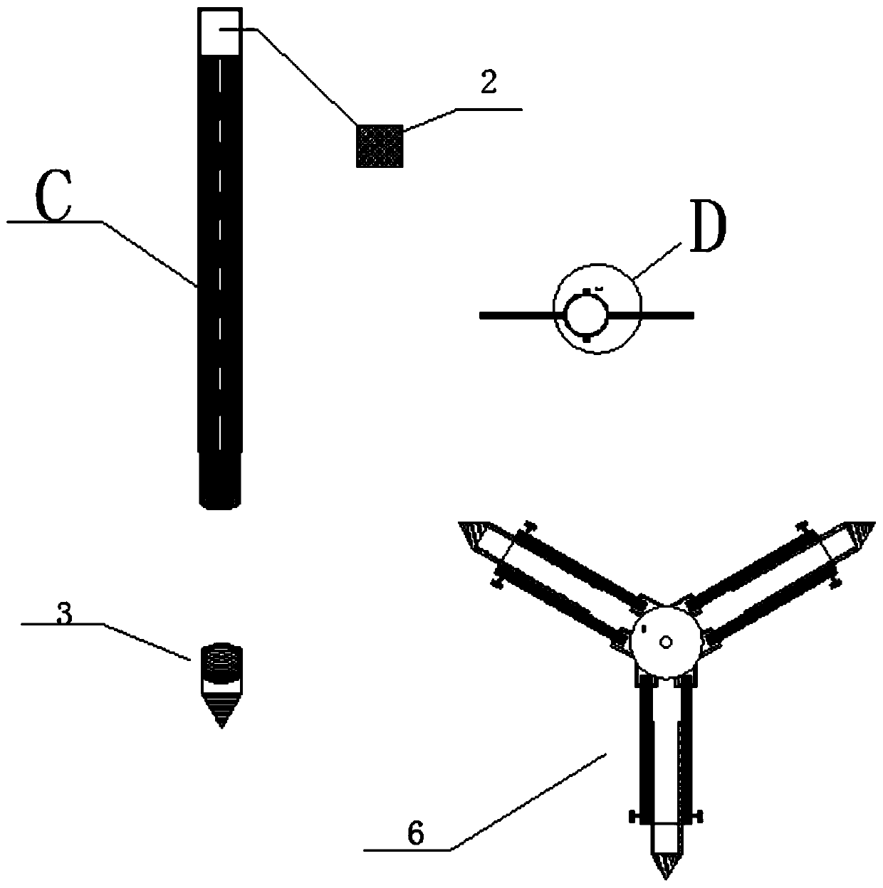 Drilled hole sealing device