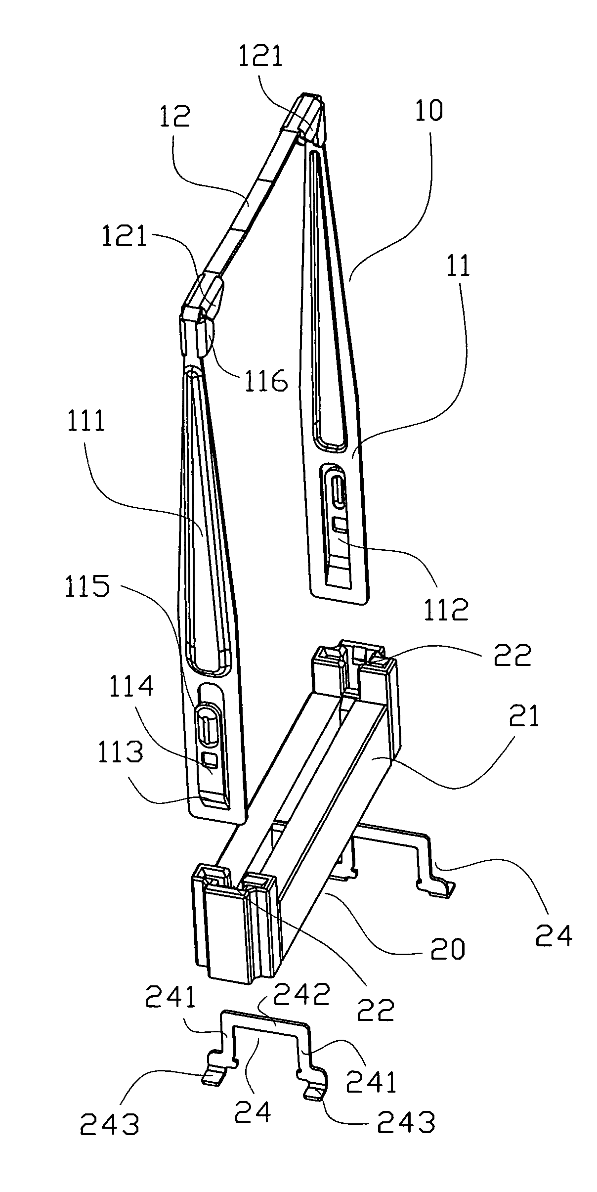 Fixing device and connector using the fixing device