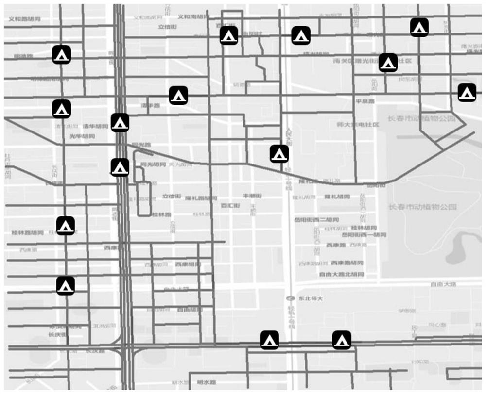 Method and system for monitoring traffic operation status of urban road network