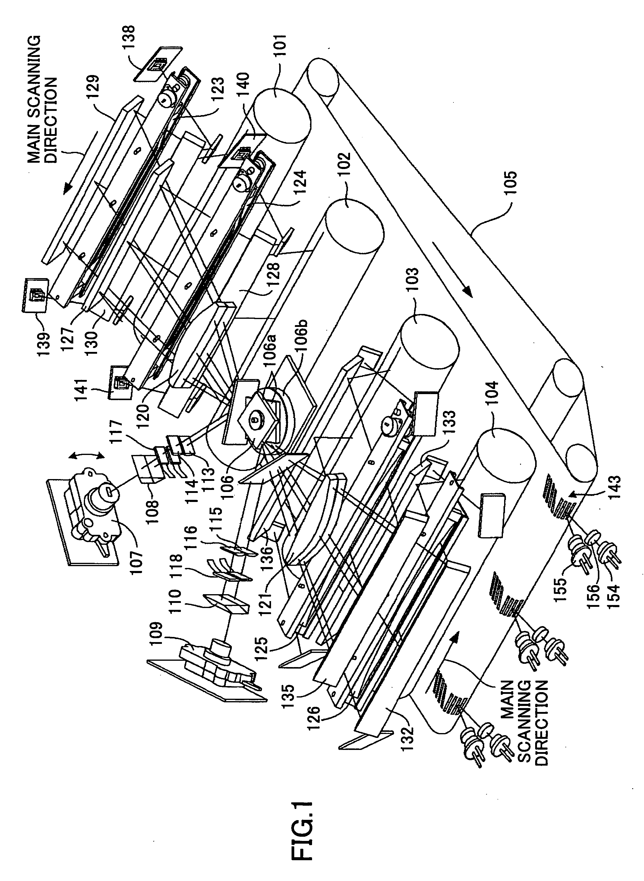 Multiple-beam scanning device and image forming apparatus having the multiple-beam scanning device
