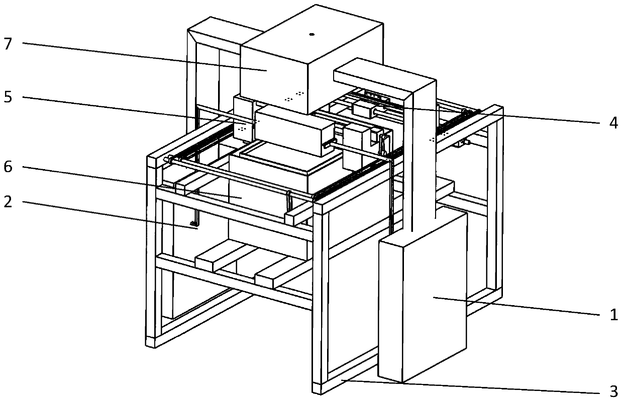 A 3dp process molding system and its operation method