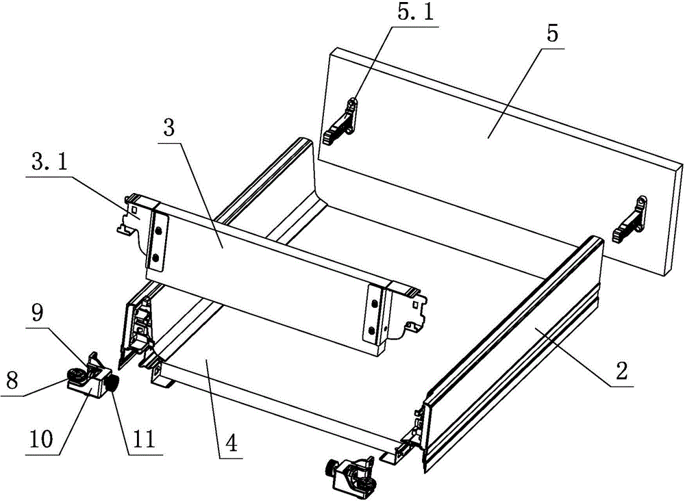 Furnituree drawer limiting device