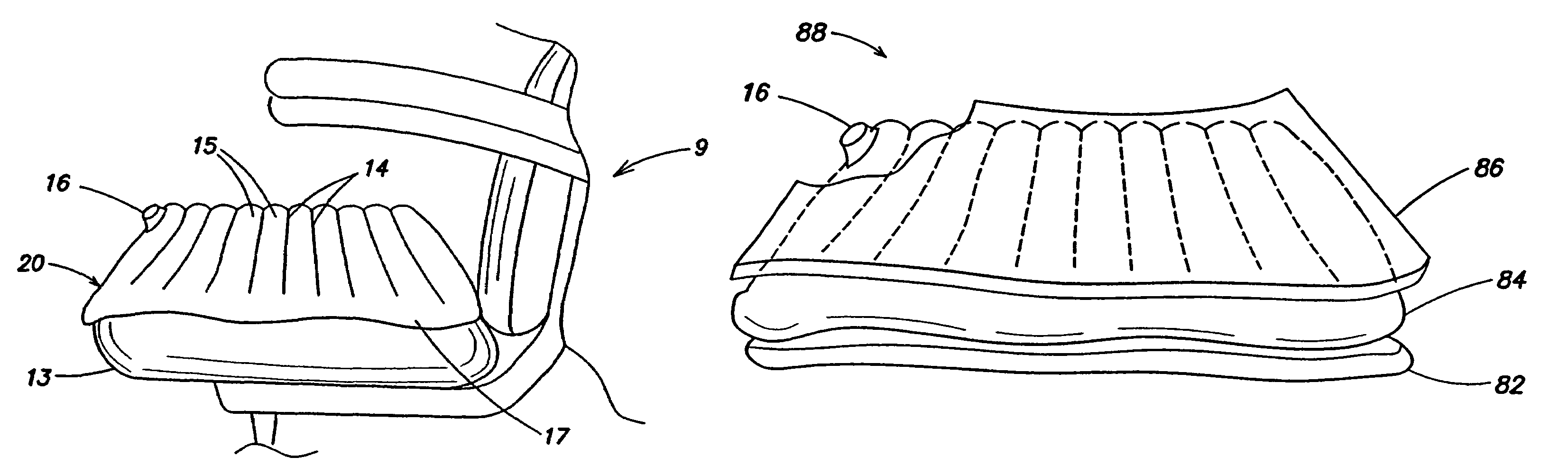 Body support, comfort device