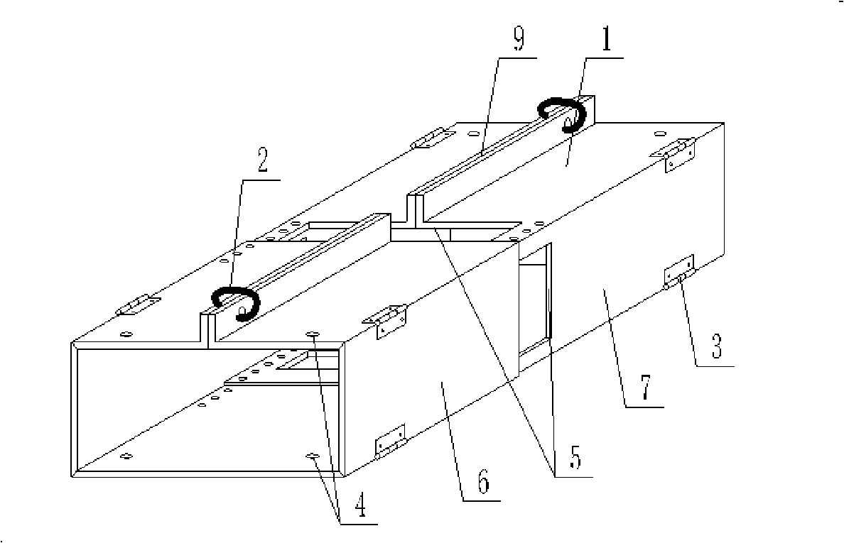 Polyhedron component molding mould