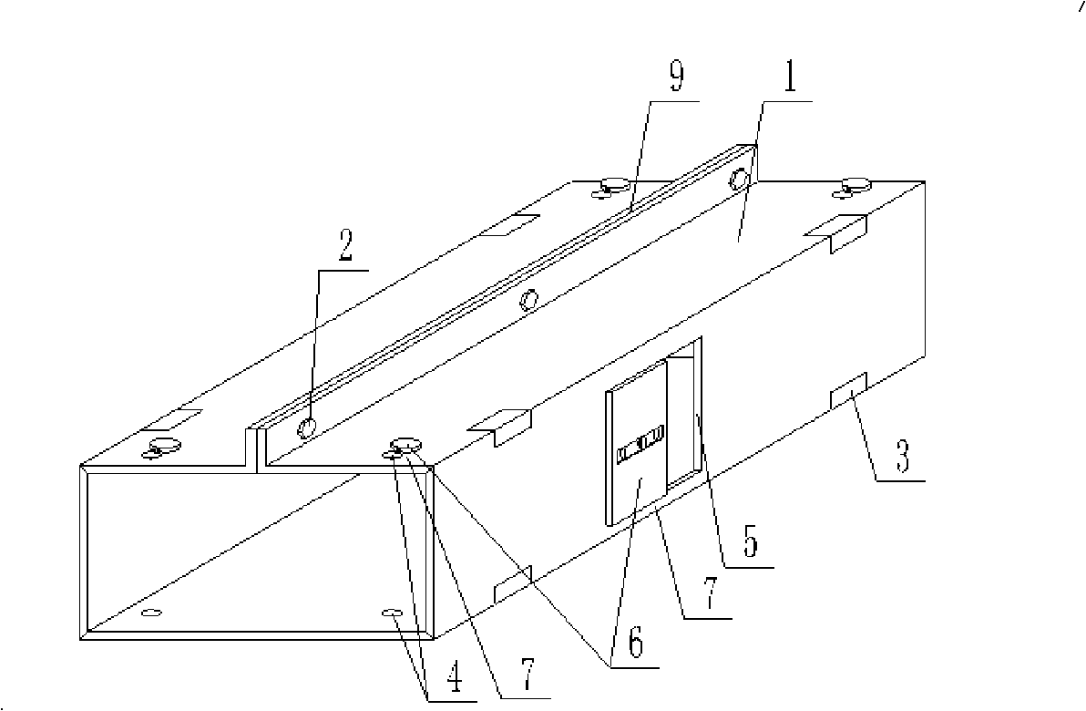 Polyhedron component molding mould