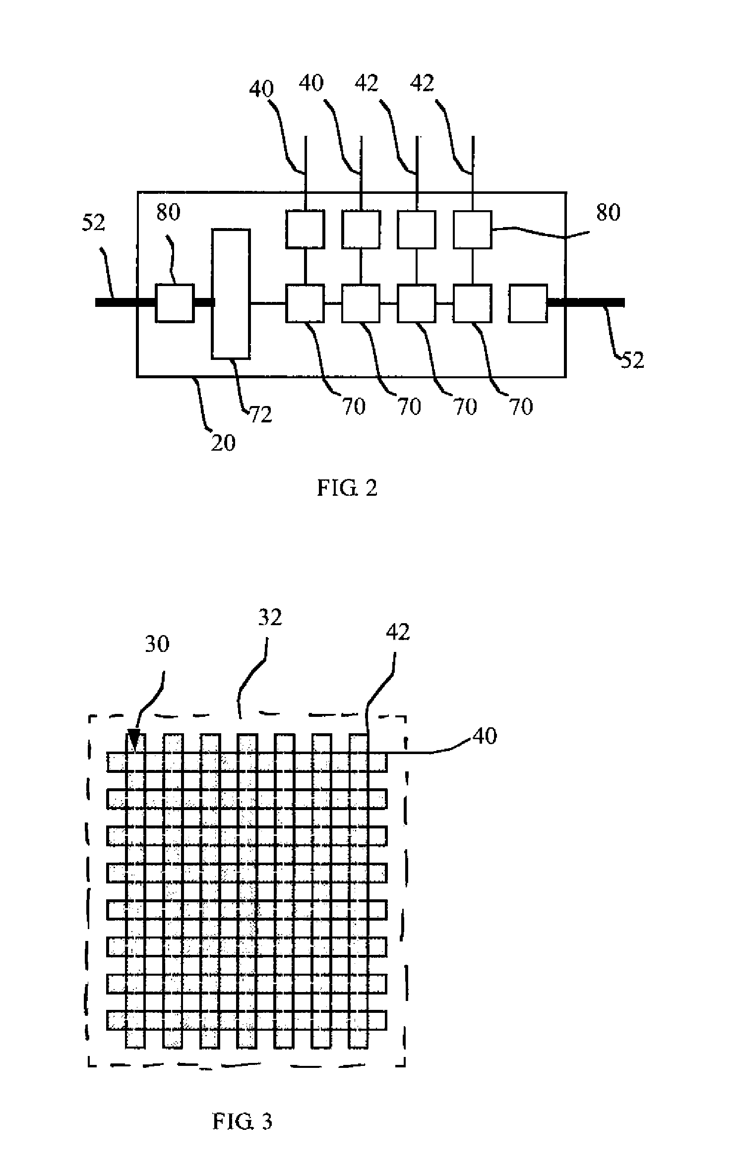 Display device with chiplets and hybrid drive