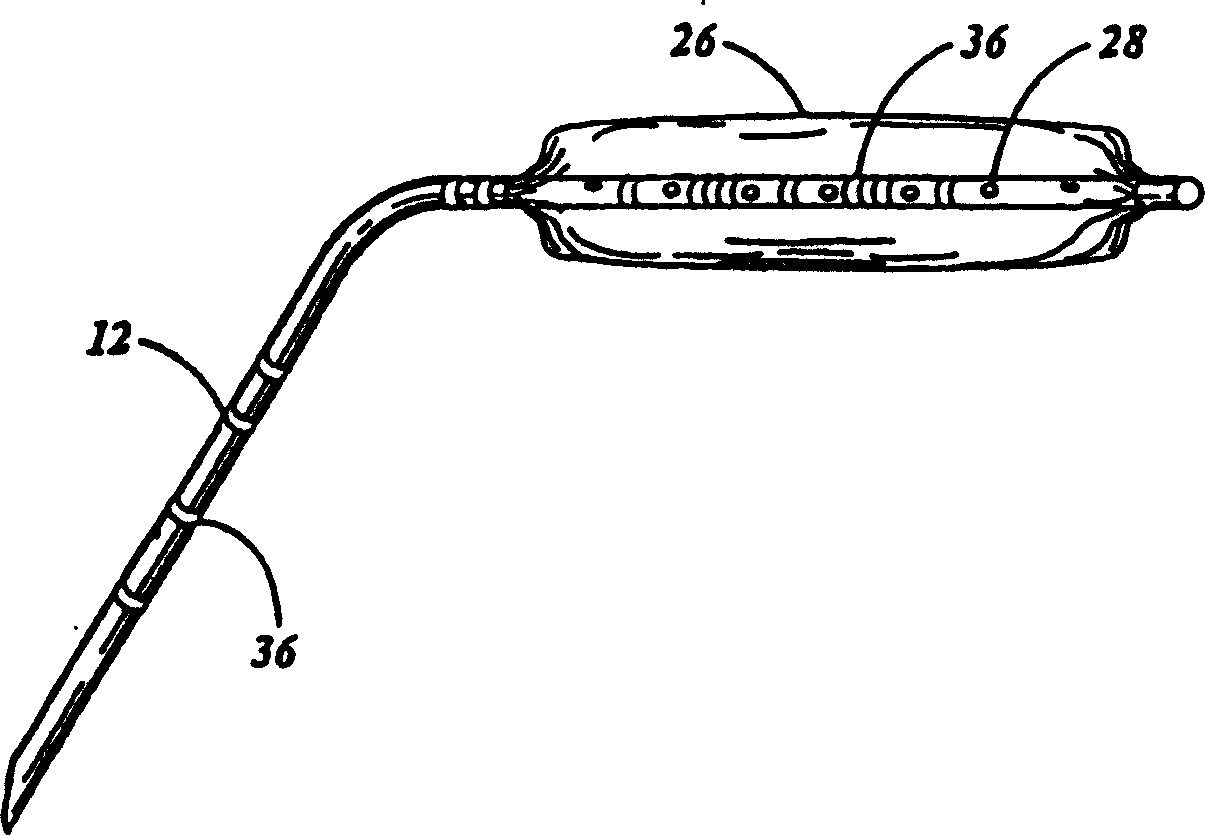 Sizing catheter for measuring septal defects