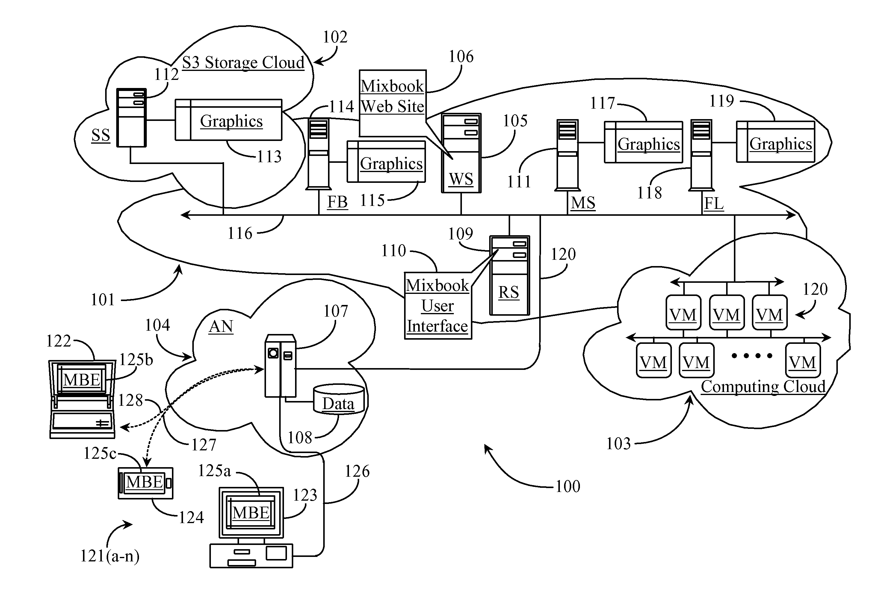 System for Interpolating Data into Data Fields in an Image or Text Based Project