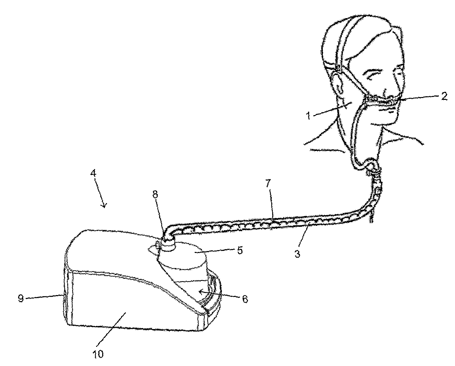 Breathing Assistance Apparatus With a Manifold to Add Auxiliary Gases to Ambient Gases