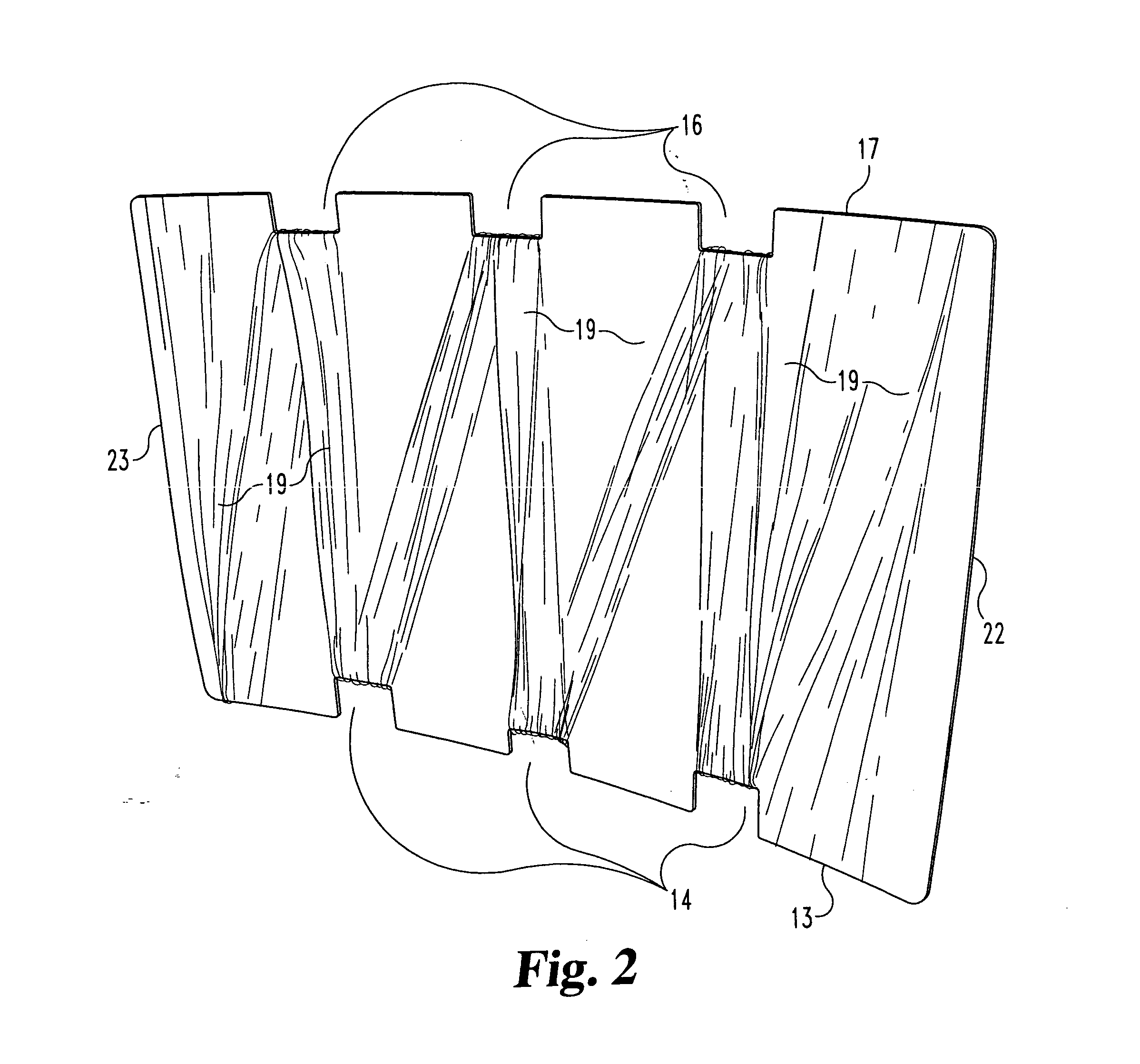 Shipping package system for fragile panels