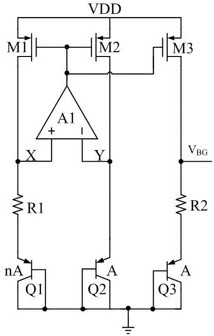 High-precision correcting circuit for band-gap reference voltage source