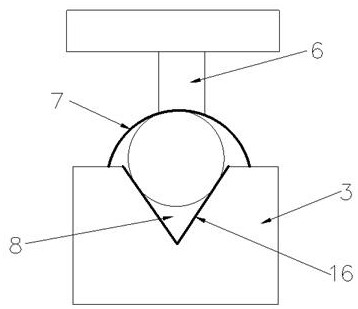 A positioning mechanism for an automatic shrinking machine