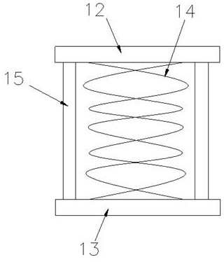 A positioning mechanism for an automatic shrinking machine