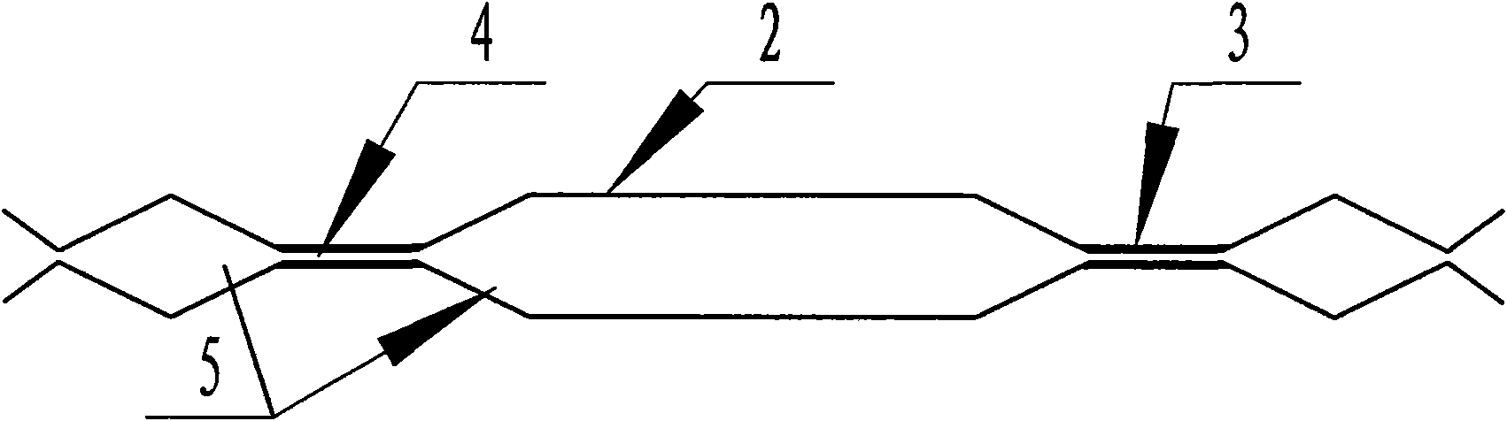 Connector device capable of meeting two-way transmission requirement of digital television