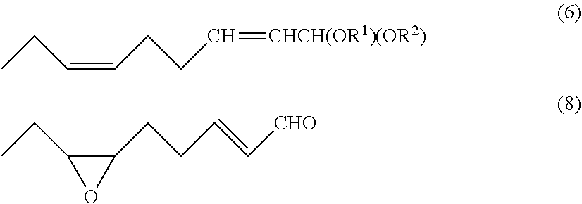 Process for preparing (2e,6z)-2,6-nonadienal and a process for preparing (2E)-cis-6,7-epoxy-2-nonenal