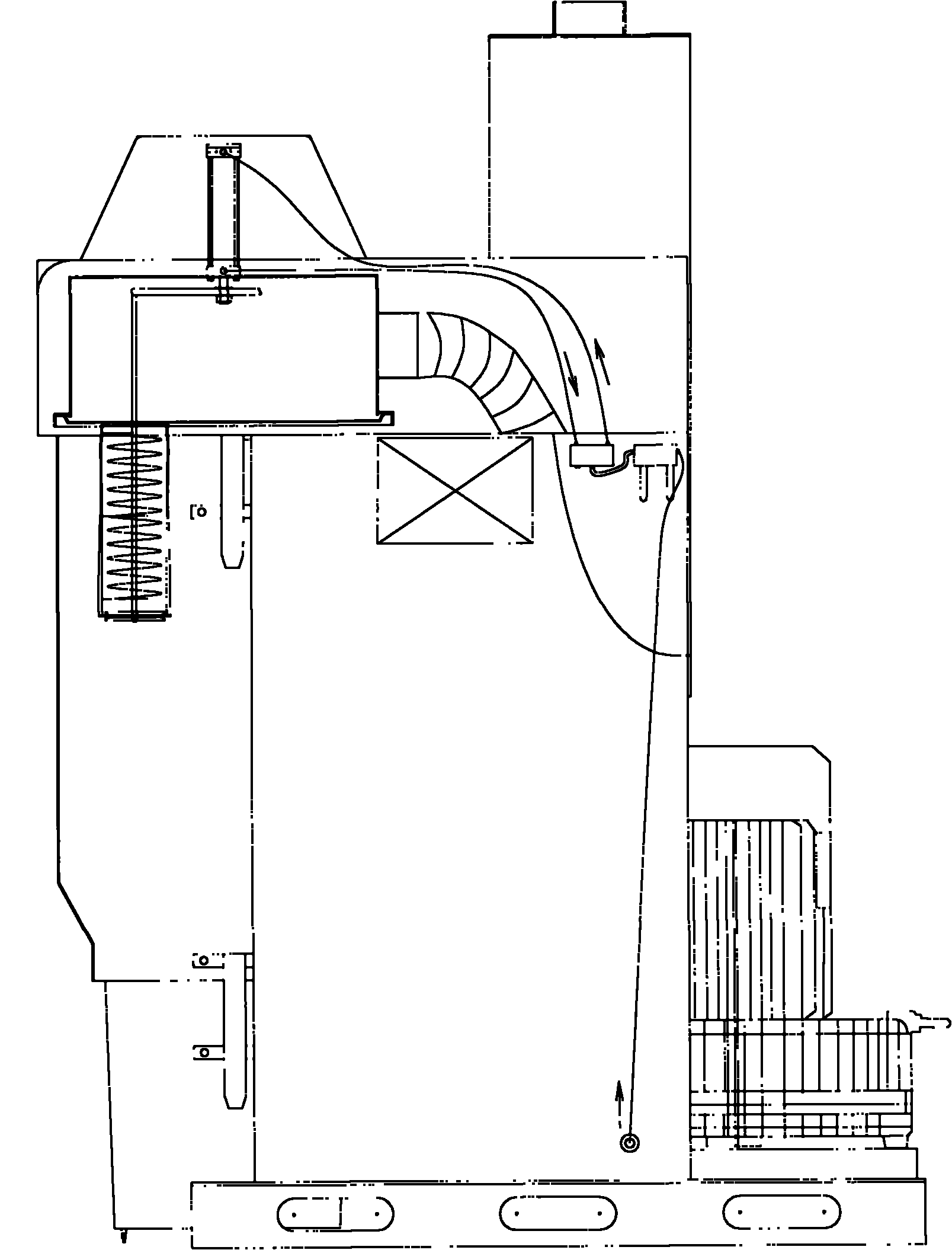 Pneumatic dust-cleaning device of bag-type dust remover and dust-cleaning method thereof
