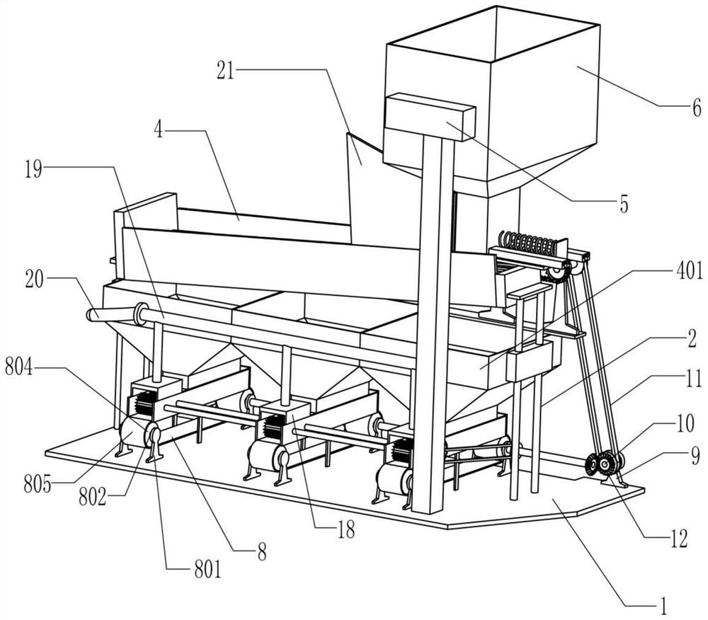 Red date separation equipment for food production