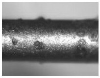 A process of cyanide-free gold plating after nickel plating of electronic components and parts