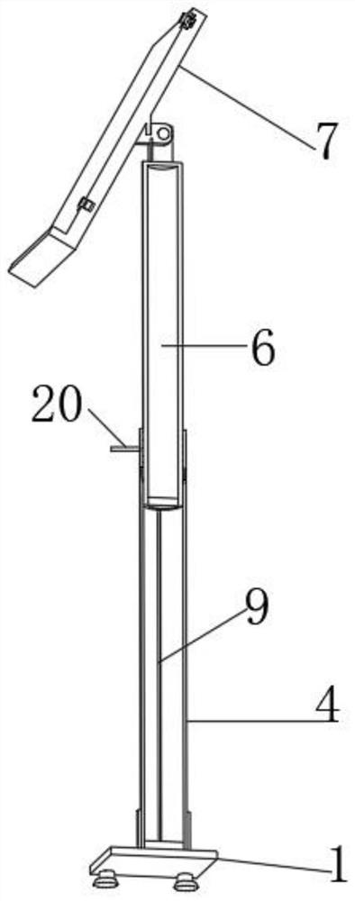 Music stand for piano teaching