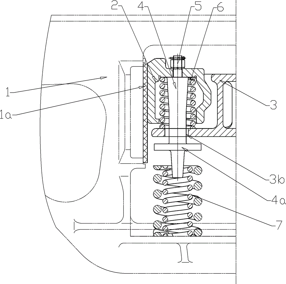 Variable friction control type oscillating damper of rail wagon