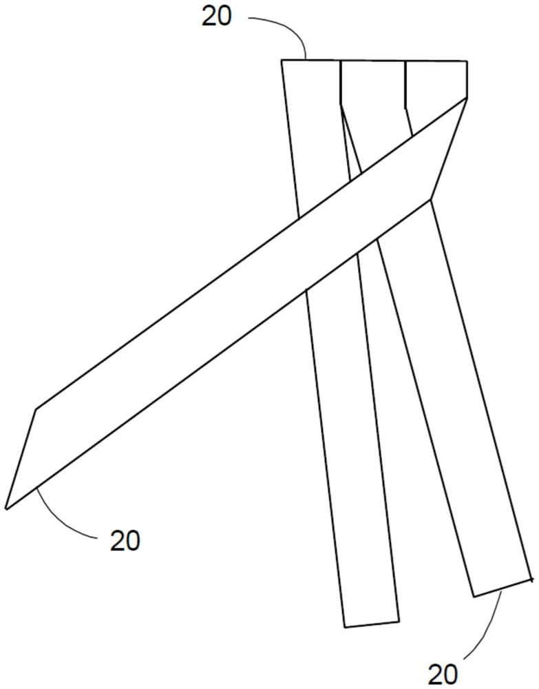 Braided flat conductive tape