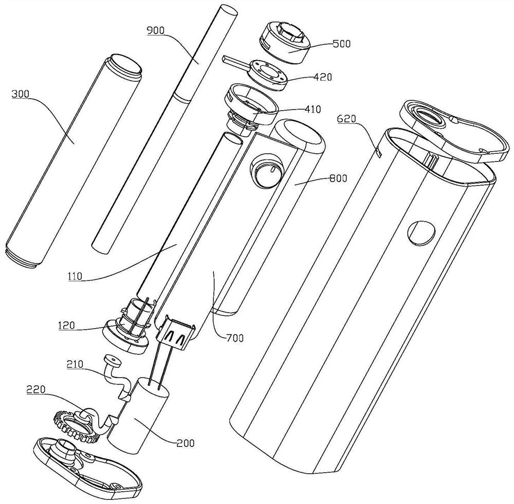 Heat-not-burn baking device