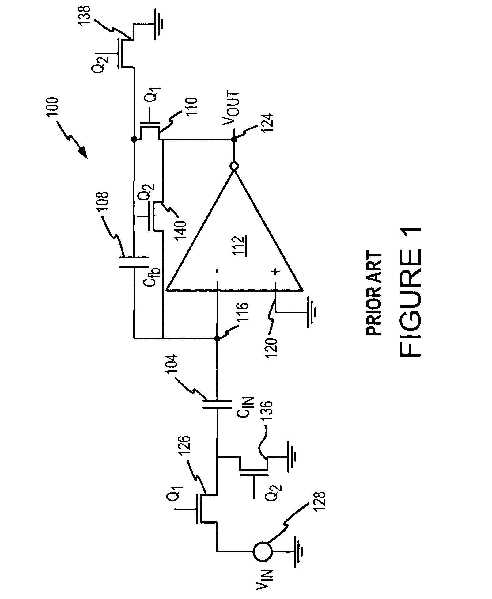 Switched capacitor amplifier with higher gain and improved closed-loop gain accuracy