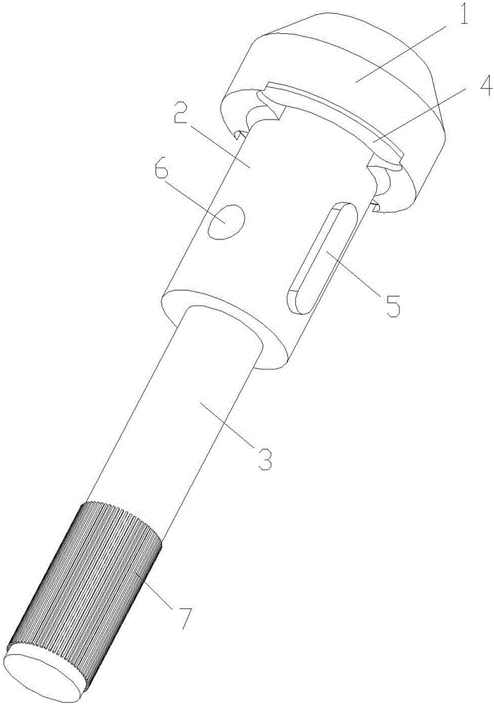 Positioning connecting rod