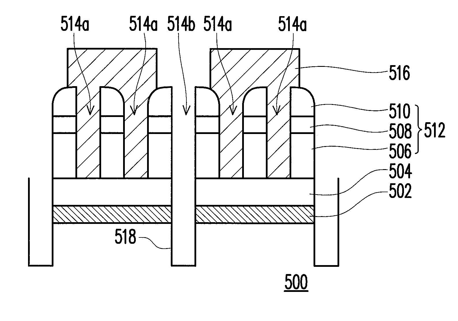 Dram structure with buried word lines and fabrication thereof, and IC structure and fabrication thereof