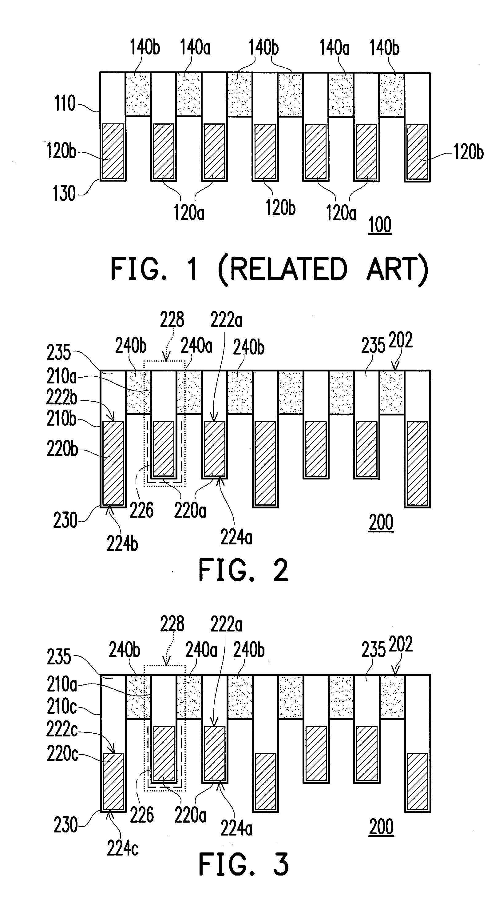 Dram structure with buried word lines and fabrication thereof, and IC structure and fabrication thereof