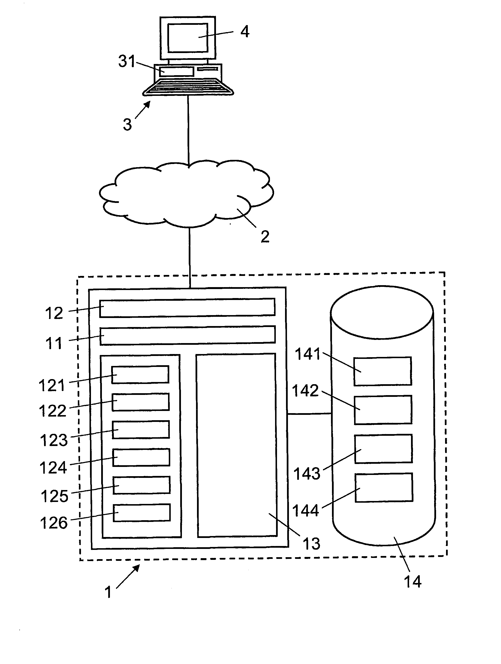Computer-based data processing system and method of processing data objects