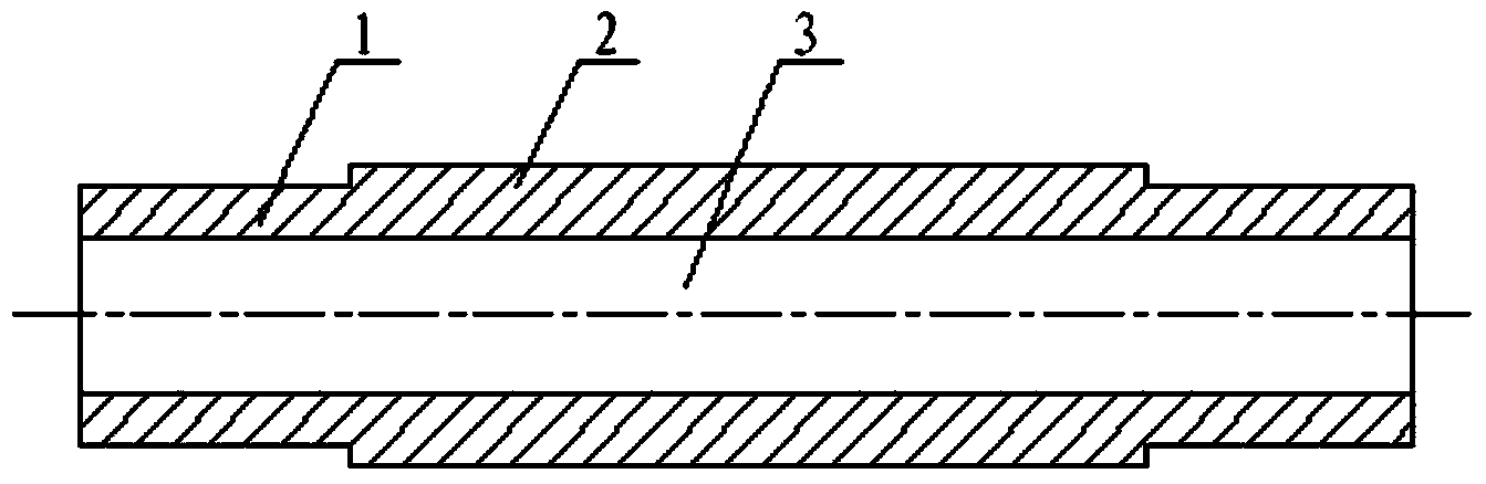 Medium chain sleeve for amphibious excavator