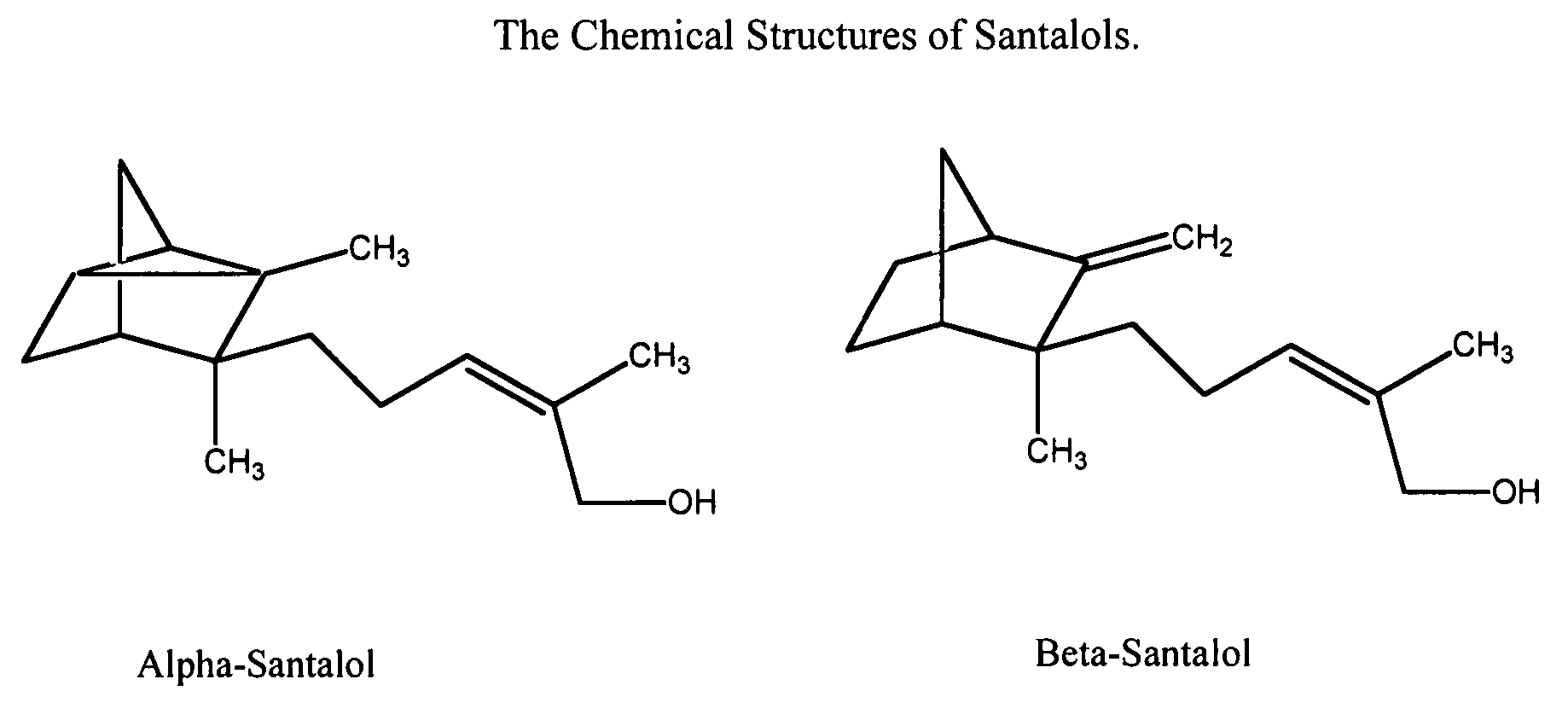 Derivatives of sandalwood oil and santalols for treating cold sores and herpes
