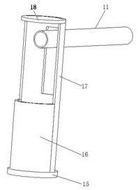 Suction and curettage device for obstetrical operation