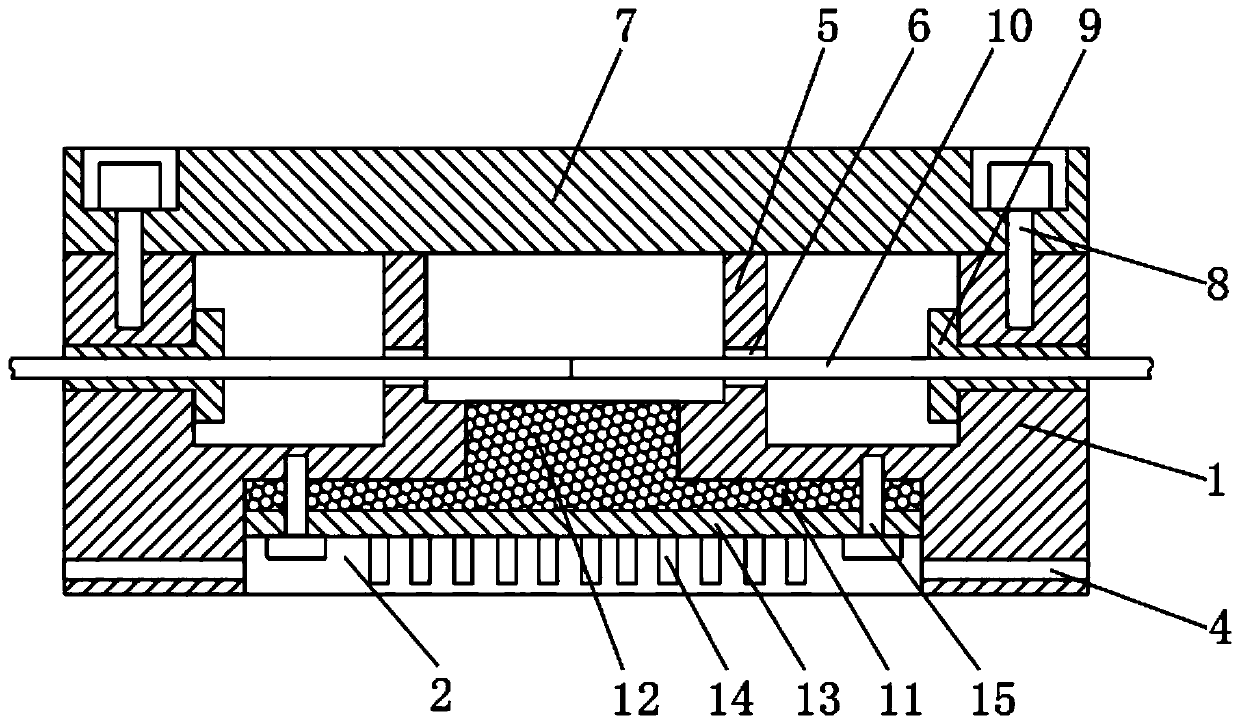 High-stability optical fiber coupler packaging member